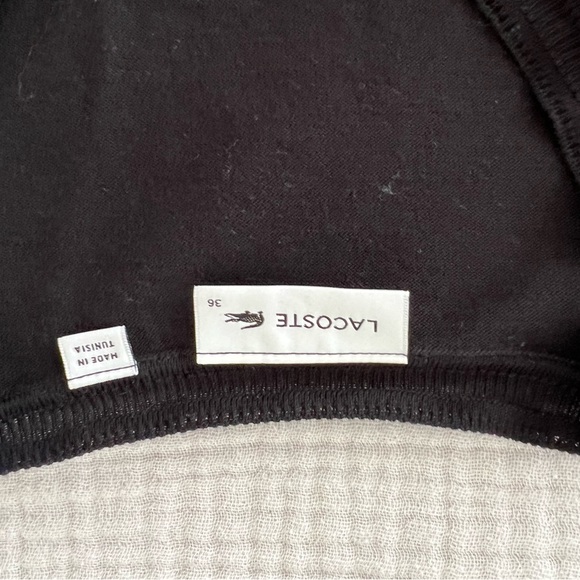 Lacoste v neck jersey women’s sweater - Picture 3 of 3